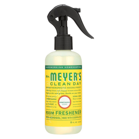 Mrs.meyers Clean Day Room Freshener - Honeysuckl - Case Of 6 - 8 Fl Oz