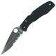 Spyderco Endura4 Lightweight Black FRN Comboedge