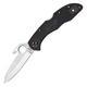 Spyderco Delica4 Gray FRN w- Emerson Opener Plainedge