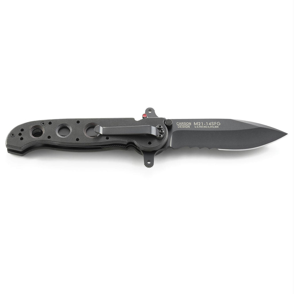 CRKT M16-14SFG Folder 3.99 Black Tanto Comboedge G10 Handle