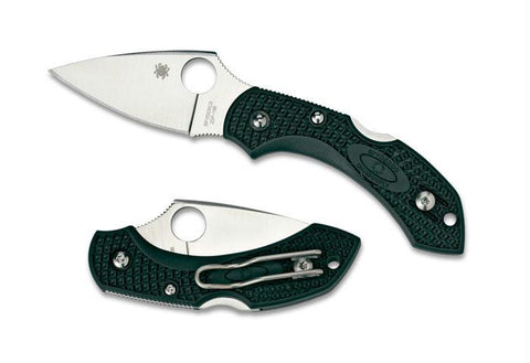 Spyderco Dragonfly2 FRN British Green ZDP-189 Plainedge