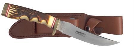 Uncle Henry Golden Spike Rat Tail Tang Fixed Blade Knife