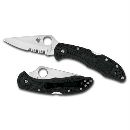 Spyderco Delica Lightweight Green FRN C11FPGR