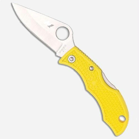 Spyderco Ladybug 3 Yellow FRN H-1 Plainedge
