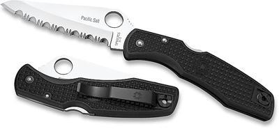 Spyderco Pacific Salt Black FRN H-1 Spyderedge
