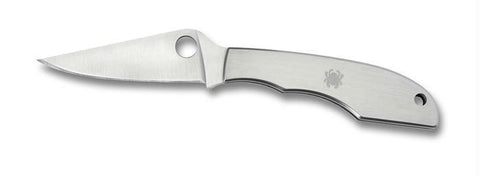 Spyderco Grasshopper Slipit Stainless Steel Plainedge