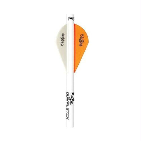 Bohning Neon Orange Blazer Quik Fletch 6pk