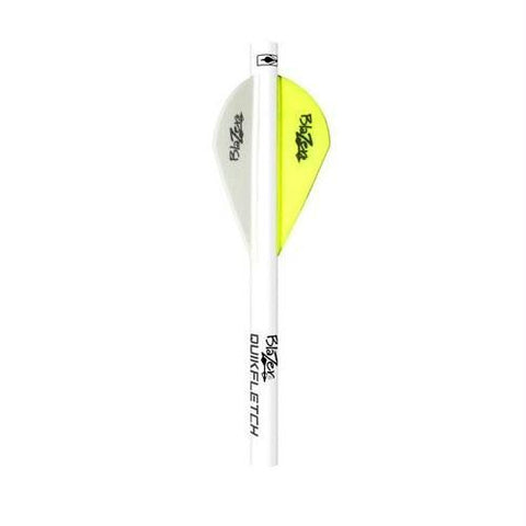 Bohning Neon Yellow Blazer Quik Fletch 6pk