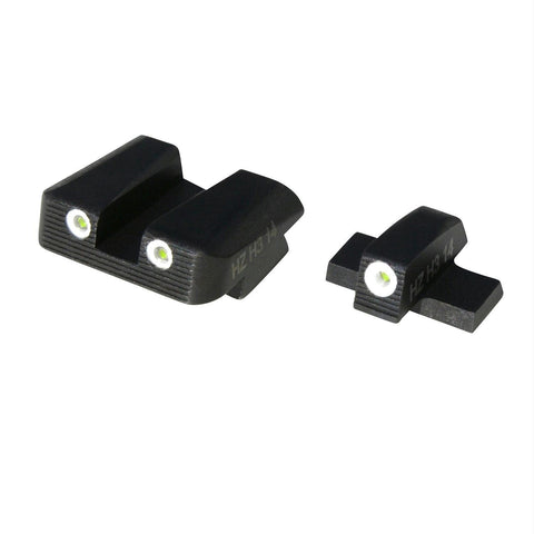 Hi-Viz Nitesight Springfield Front and  Rear Handgun Set