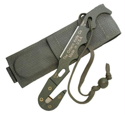 Ontario OKC FG Model 1 Strap Cutter w-Sheath