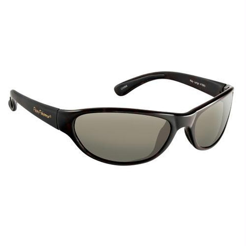 Fly Fish Key Largo Sunglasses Matte Black-Smoke