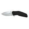 Kershaw Swerve Assisted 3.0 in. Stonewash Plain Black GFN