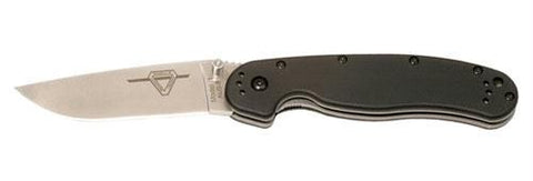 Ontario RAT Folding Knife Satin Plain Edge
