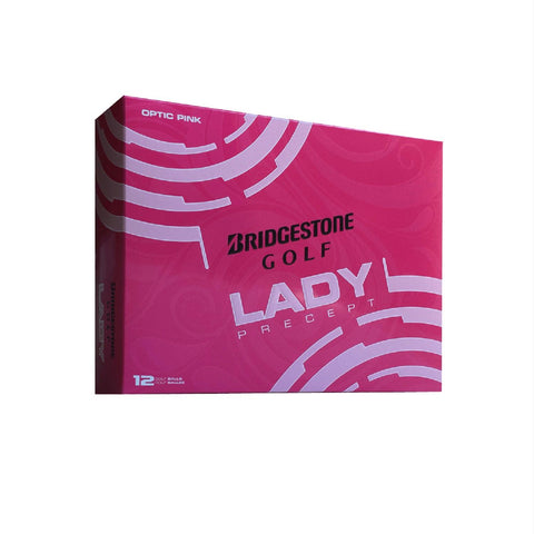 Bridgestone 2017 Lady Precept Golf Balls - Dozen Pink
