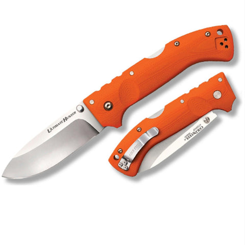 Cold Steel Ultimate Hunter 3.5" Blade Fold Knife Blz Orange
