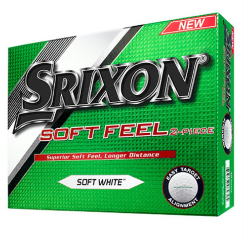 Srixon Soft Feel Golf Ball-Soft White-Dozen
