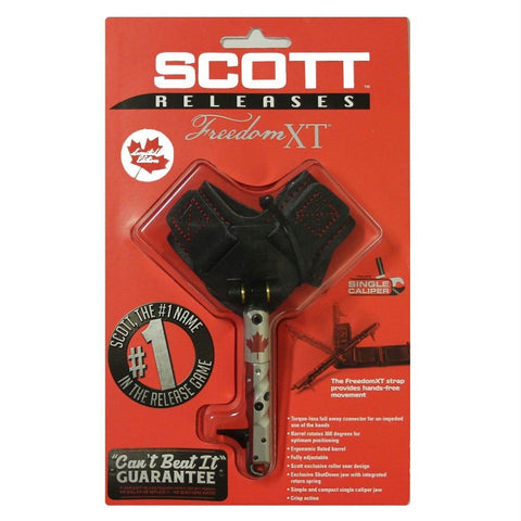 Scott Archery Freedom XT-Freedom Strap-Silver Canadian Flag