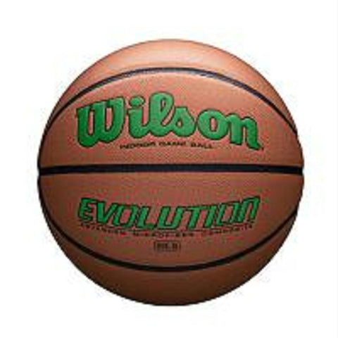 Wilson Evolution Intermediate Size Game Basketball-Green