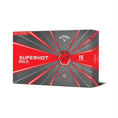 Callaway Superhot 18 Golf Balls - 15 Pack Bold Red