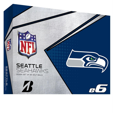 Bridgestone E6 Seattle Seahawks Golf Balls-Dozen