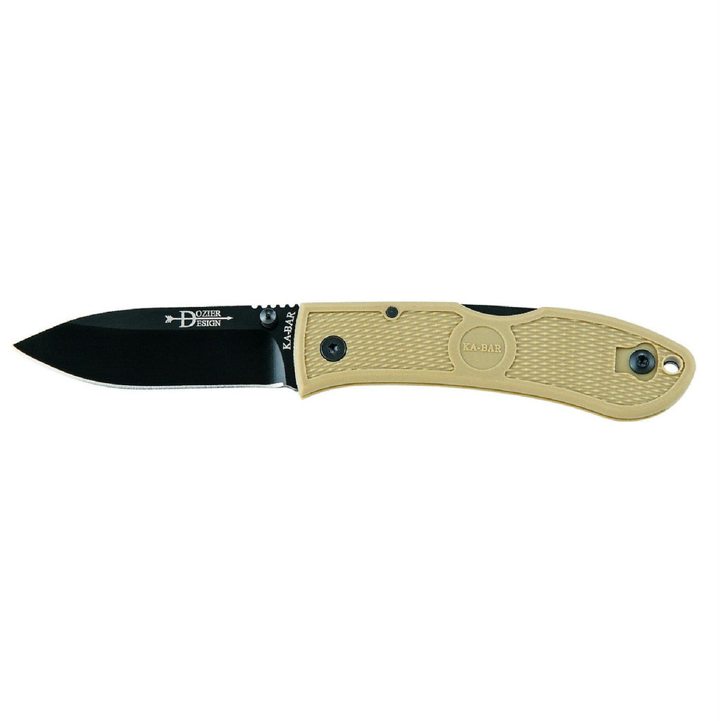 Ka-Bar Dozier Folding Hunter Coyote Brown 4062CB