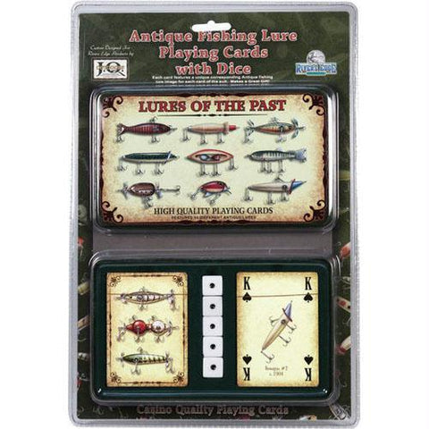 Rivers Edge Antique Lure Cards In Gift Tin 1572