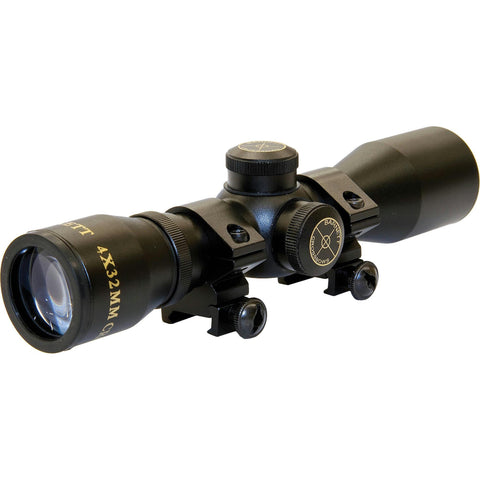 Barnett Cross Scope w-Rings    4X32mm Multi-Ret 17060