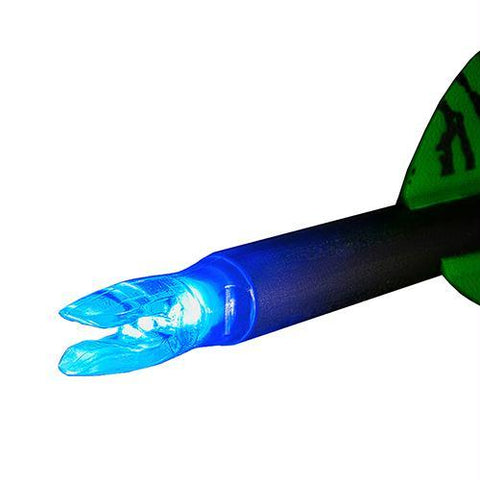 Nockturnal Lighted Nocks Model-S Blue 3pk NT-214