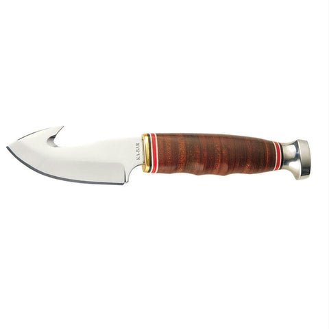 Ka-Bar Game Hook Leather Knife