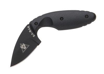 Ka-Bar TDI Law Enforcement Knife Black Straight Edge