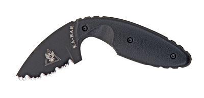 Ka-Bar TDI Law Enforcement Knife Black Serrated Edge