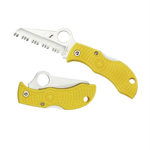 Spyderco Manbug Rescue Salt Folder Blade 1.90" Knife