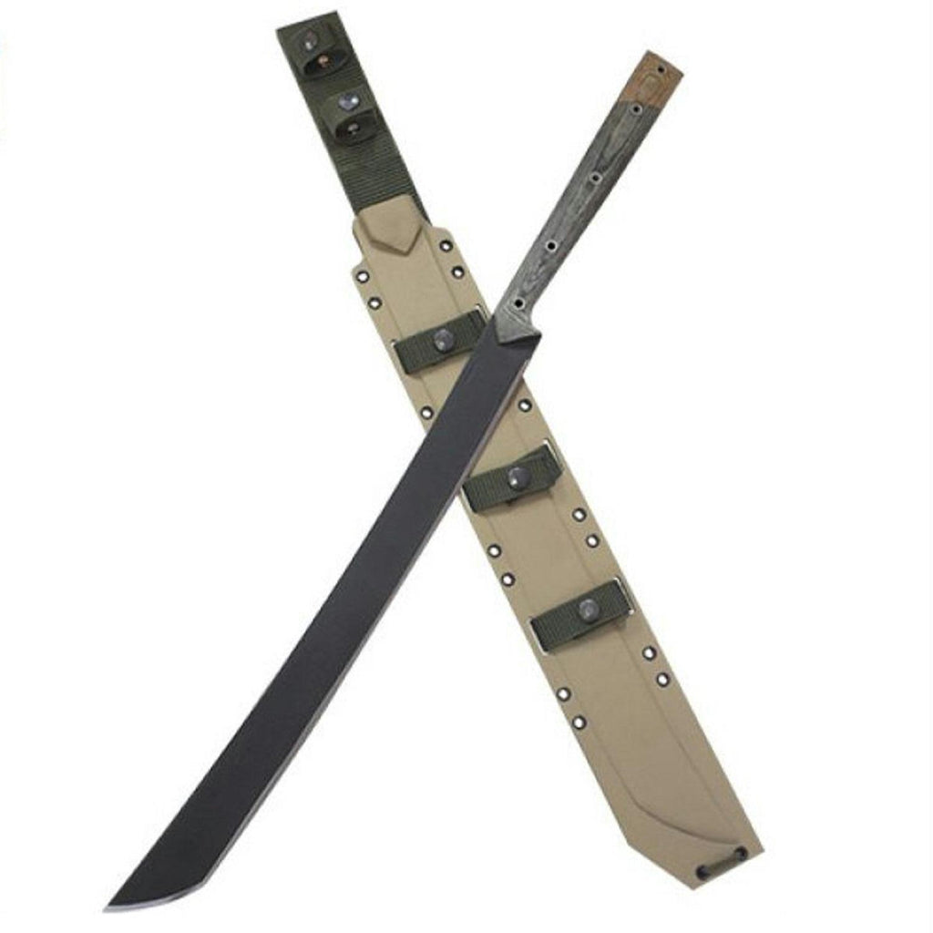 Condor Yoshimi 29.375" Machete - Micarta - Plain w-Sheath