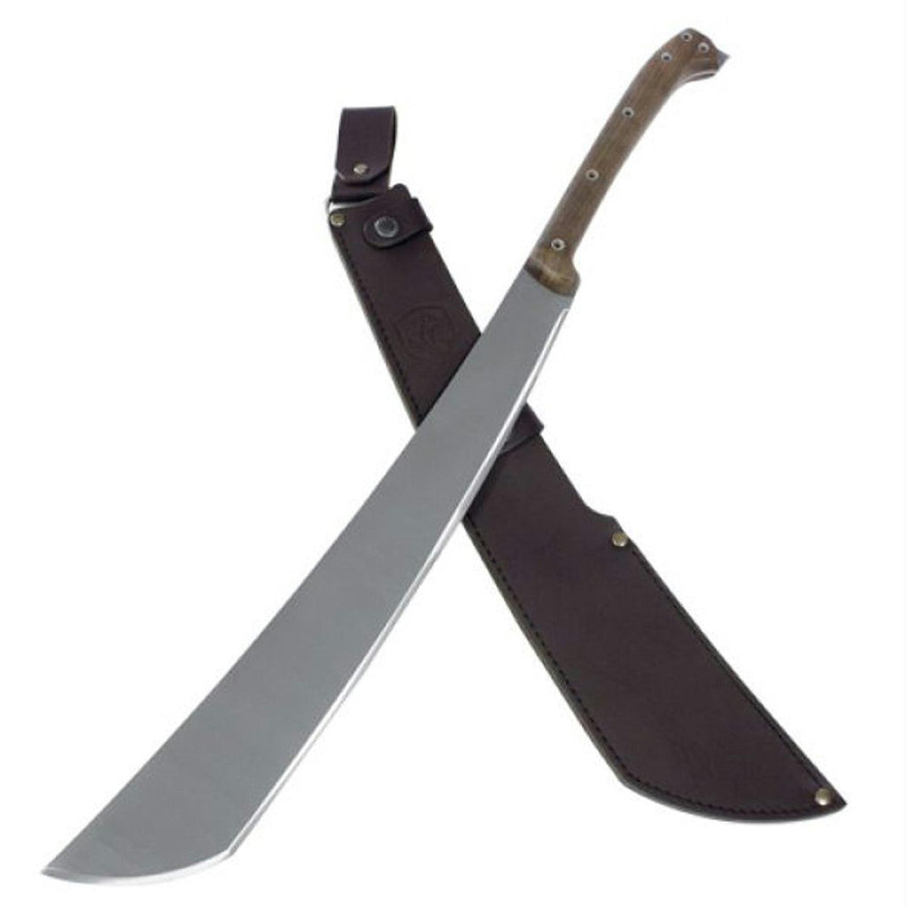 Condor Makara 28.5" Machete - Walnut - PlainEdge w-Sheath