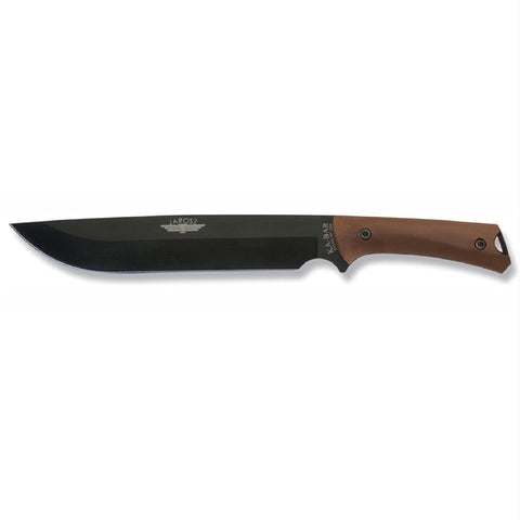 Ka-Bar 15" Jarosz Choppa Fixed 9.875" Blade-Brown Ultramid