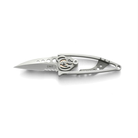CRKT Snap Lock Folder 2.55 Comboedge Stainless Steel Handle