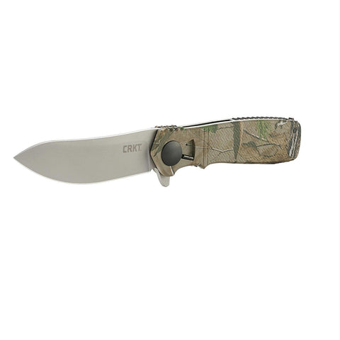 CRKT Homefront Hunter Fixed Blade Plain Xtra Camo Handle