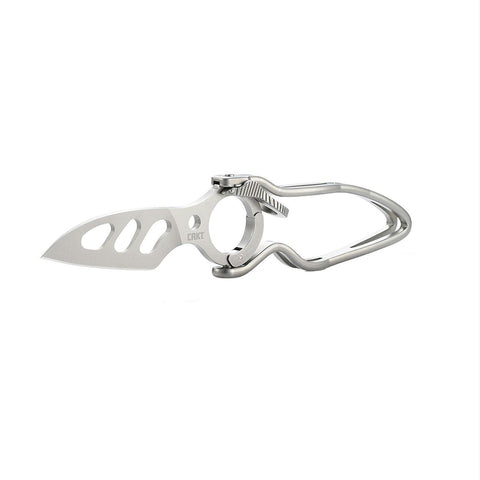 CRKT Daktyl Folder 3.05 Plain Stainless Handle