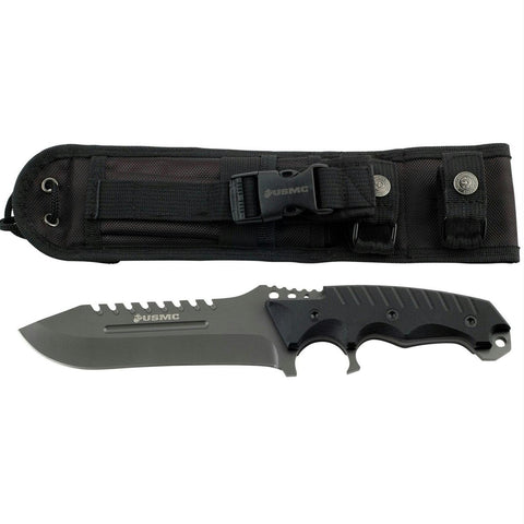 USMC By Elite Tactical Fixed Blade Knife 11.5" Overall