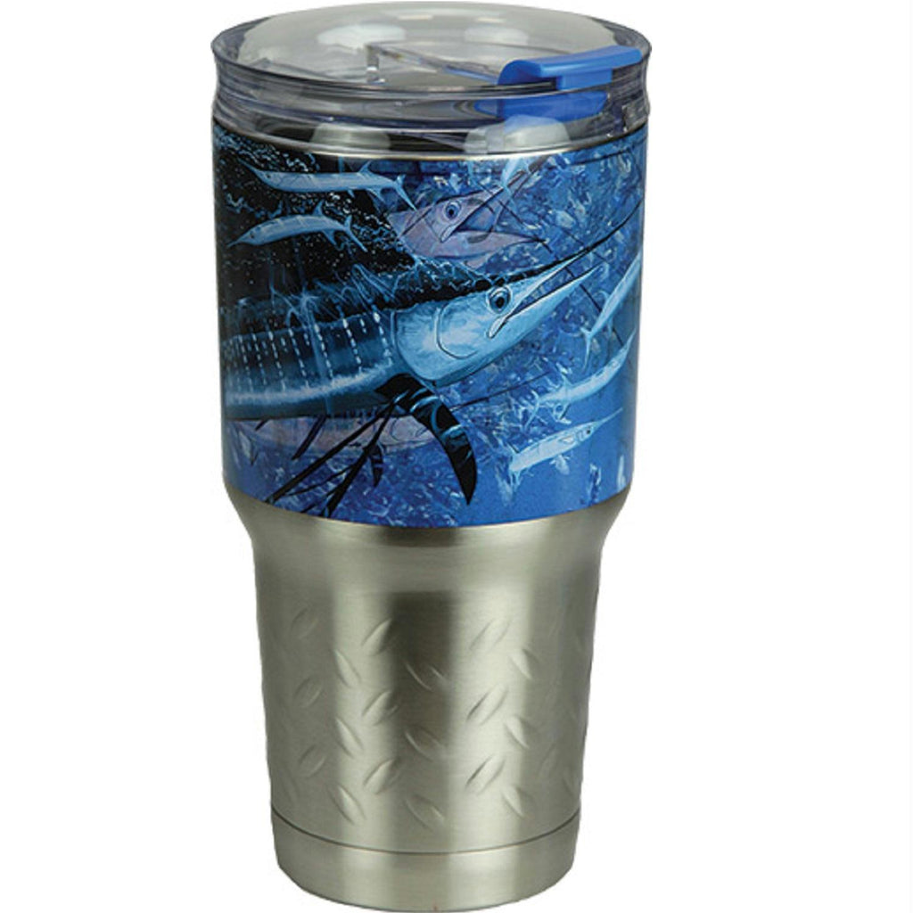 Rivers Edge Guy Harvey 24oz. SS Tumbler-Sailfish