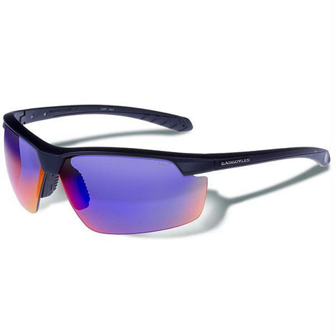 Gargoyles Stakeout Sunglasses Matte Blk-Smoke-Plasma Mirror