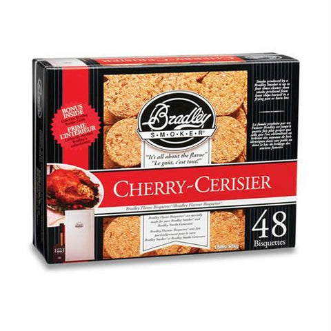 Bradley Cherry Bisquettes 48 Pack