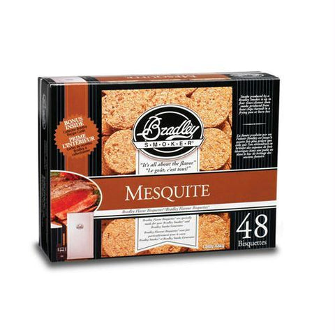 Bradley Mesquite Bisquettes 48 Pack