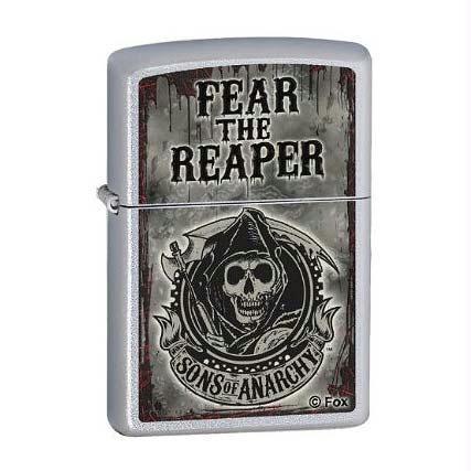 Zippo Sons of Anarchy Satin Chrome Lighter 28502