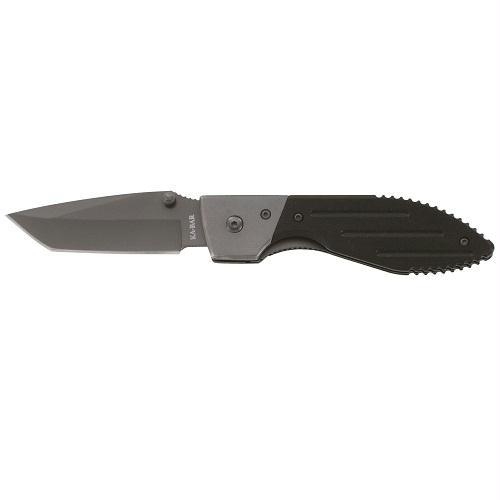 Ka-Bar Warthog Tanto Folder Plain Edge Knife 3074CP