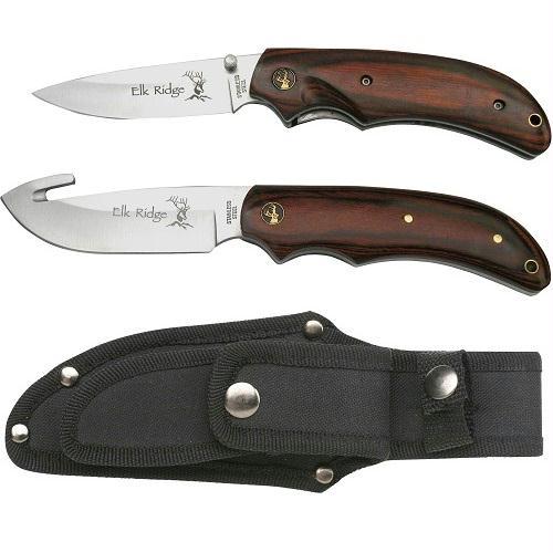 Elk Ridge ER- 013 2 PC Hunting Set 8.5 In and 8 In Overall