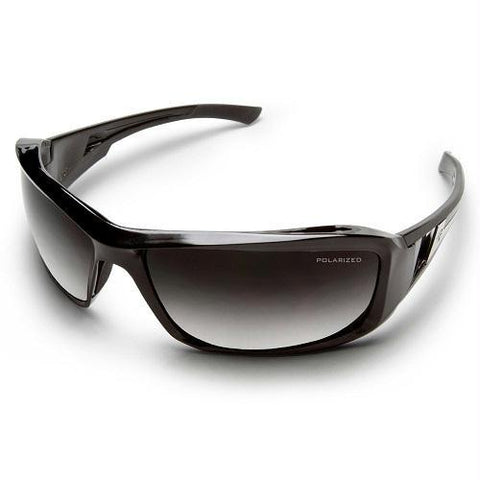 Edge Eyewear Brazeau Black Frame Polarized Gradient lens