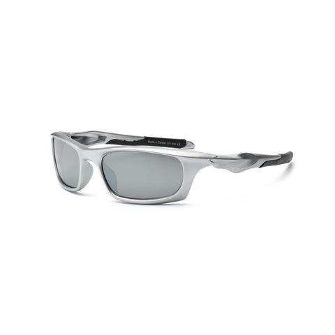 Real Kids Silver Sport Polycarbonate Silver Mirror Lens 7+