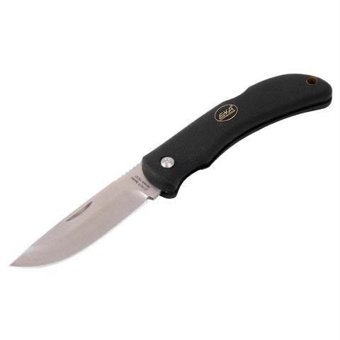 EKA Swede 10 Black Proflex Handle 3.54 Inch Drop Point Blade