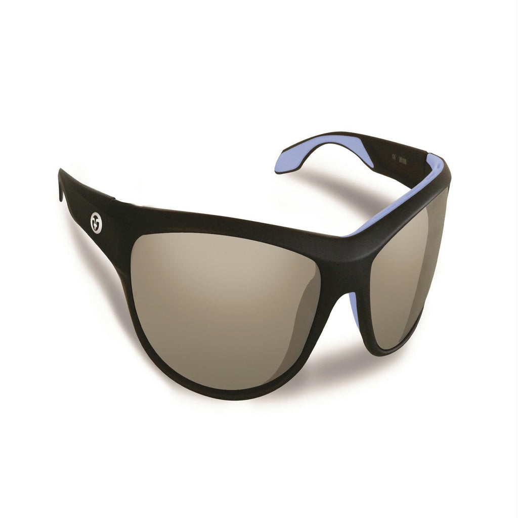 Flying Fisherman Cayo Matte Black and Smoke Lens Sunglasses